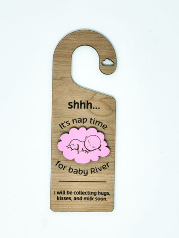 Baby Sleeping Door Hanger